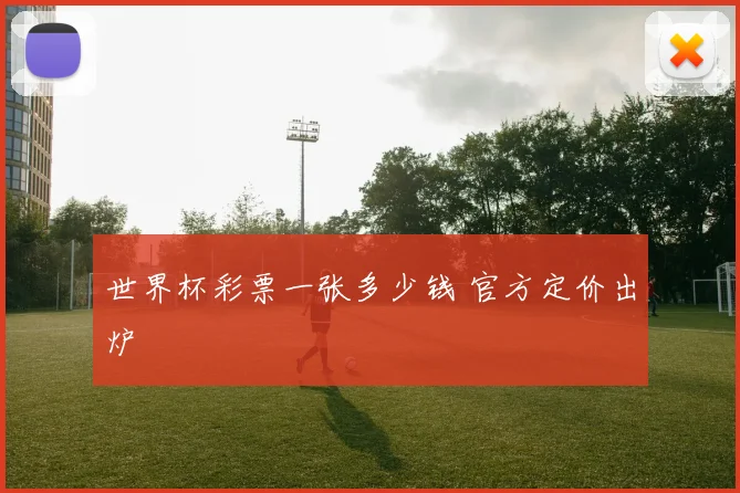 世界杯彩票一张多少钱 官方定价出炉
